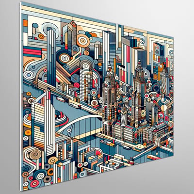 Kunstprint | Wanddecoratie | Forex | 75 × 75 cm