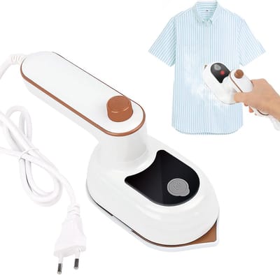 Stoomstrijkijzer Mini - Lichtgewicht en draagbaar - Ergonomisch ontwerp - Ideaal voor reizen - ShopVlot