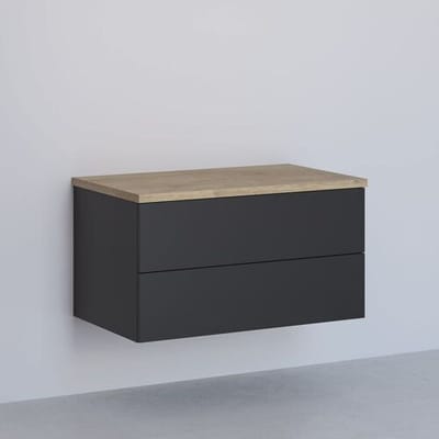 Kronenbach Cube Sideboard 81 cm with 2 drawers KBSB812SMGH