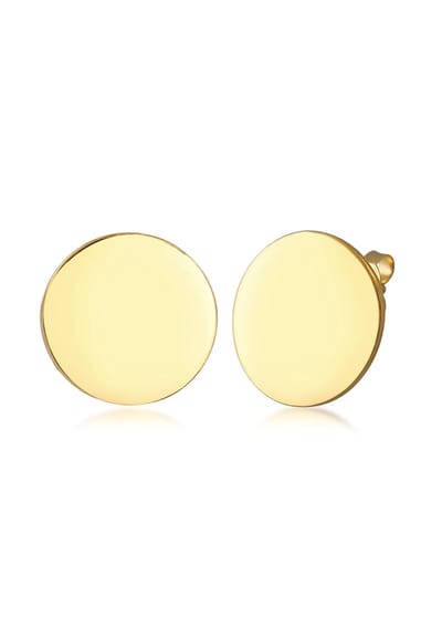 Elli - Oorbellen - Dames Stud Oorbellen Cirkel Geo Trend in 925 Sterling Zilver - Dames