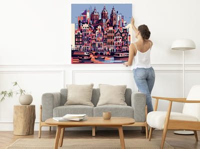 Kunstprint | Wanddecoratie | Canvas | 20 × 20 cm