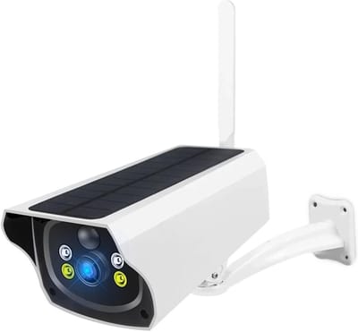 Buiten Camera - Beveiligingscamera Draadloos - Huis Beveiligen - 4G Simkaart Connectie - 1080P HD - Zwart