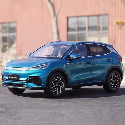 1:18 Byd Atto 3 Lichtmetalen SUV Auto Model Diecasts Metaal Nieuwe Energie Voertuigen Auto Model Hoge Simulatie Collectie Kinderen Cadeau Decoratie