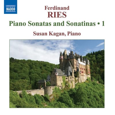 Susan Kagan - Ries: Piano Sonatas & Sonatinas Volume 1 (CD)