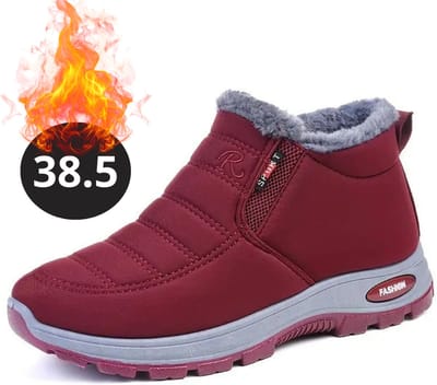 Bovista Snowboots - Sneeuwschoenen - Sneeuwboots - Dames - Wintersport - Ski - Skischoenen - Rood - 38.5 - Zacht