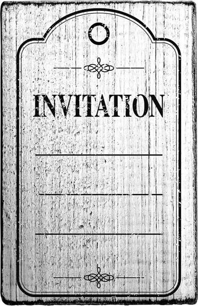 Colop vintage stempel-Invitation-Uitnodiging-Stempelen-Kaarten maken-Scrapbook-Knutselen-Hobby-DIY-Stempels-Creative hobby