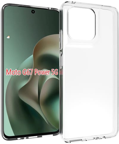 MobyDefend Hoesje - Geschikt voor Motorola Moto G57 Power - Transparante TPU Backcover - Volledig Doorzichtig