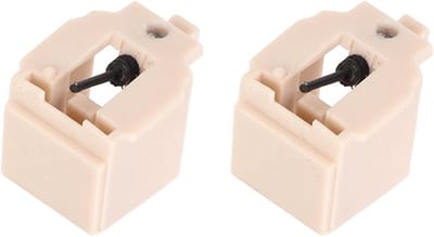 Vervangende Diamond Naald voor Draaitafel, 2 Stuks, Geschikt voor AT-LP60 en AT-PL300, Hoge Geluidskwaliteit en Precisie