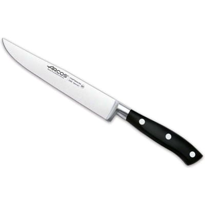 Couteau à découper - ARCOS - Riviera - Lame 15cm en acier inoxydable - Manche en POM - Professionnel noir