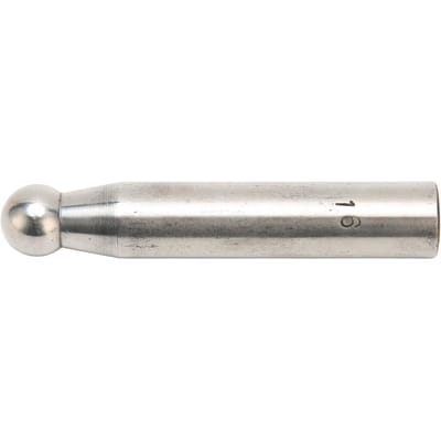 Dapping Punch Professioneel Precisie Legeringsstaal Doming Punch Sieraden Maken Metaalvormgereedschap 0,6 Inch gray