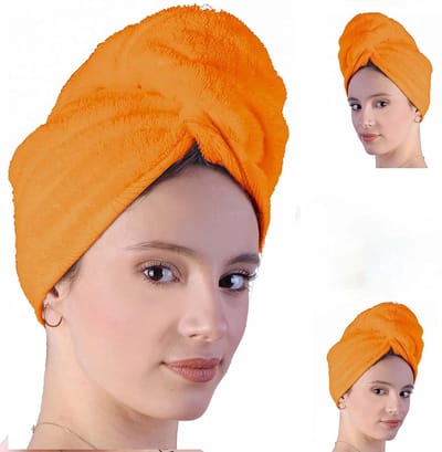 Sneldrogende Haarhanddoek 100% Biologisch Katoen voor Volwassenen en Kinderen