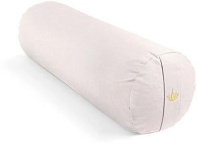 Yoga Roll voor Yin Yoga - Speltvulling - Wasbare Katoenen Hoes - Bolster voor Herstellende Yoga - GOTS Gecertificeerd