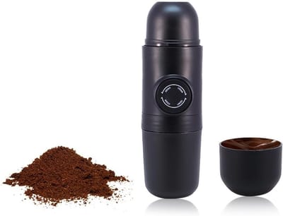 Draagbare Handmatige Koffiezetapparaat voor Reizen - Ideaal voor Outdoor Camping