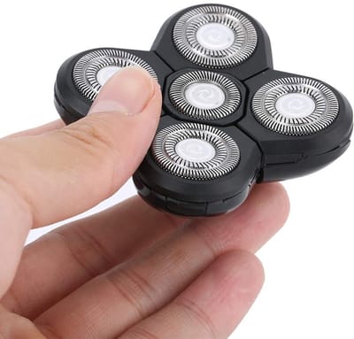 Vervangende Rotating Head voor Elektrische Scheerapparaat met 5 Dubbele Ring Blades