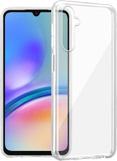 Cadorabo Hoesje geschikt voor Samsung Galaxy A05s in VOLLEDIG TRANSPARANT - Beschermhoes gemaakt van flexibel TPU Silicone Case Cover