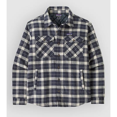 Patagonia LW Insulated Fjord Flannel Shirt blauw