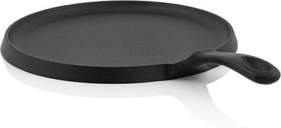 GTB® Skillet Gietijzer - Gietijzeren Koekenpan - Skillet - Zwart - 40cm x 27cm x 5cm