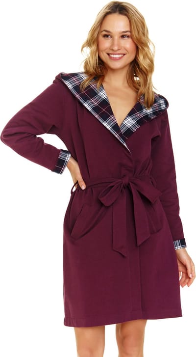 Doctor Nap Badjas Burgundy SWW.7106 36 / S