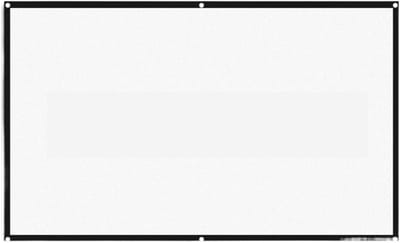 Projectiescherm Opvouwbaar - Projectie Doek - Thuisbioscoop Maken - Hoge Definitie Beeld - 60 Inch 16:9 - Wit