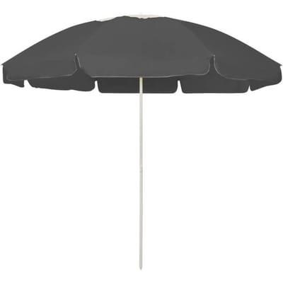 Maison Exclusive - Parasol de plage anthracite 240 cm