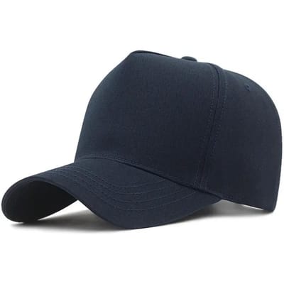 Casquette de Baseball d'Été en Maille Grande Taille Mode Extérieur Snapback Réglable Casquette Rigide à Visière Casquette de Camionneur 56-60Cm 61-65Cm 60-65cm black