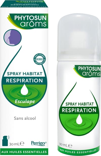 Phytosun Arôms Esculape Spray Habitat Ademhaling 30 ml