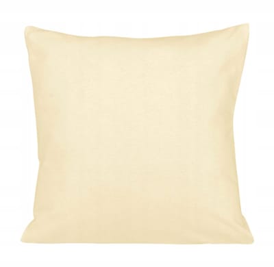 Jersey Kussensloop Geel 40x40 cm - 100% Katoen