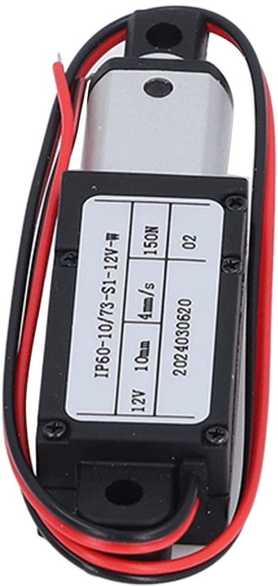 Allecto - Elektrische Micro-lineaire Actuator - 12V Actuator - Veilig en betrouwbaar - Compact formaat - 150N Stuwkracht - Geschikt voor medische e...