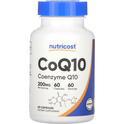 Nutricost, CoQ10, 200mg, 60 capsules