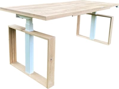 Wood it be Square - zit sta bureau