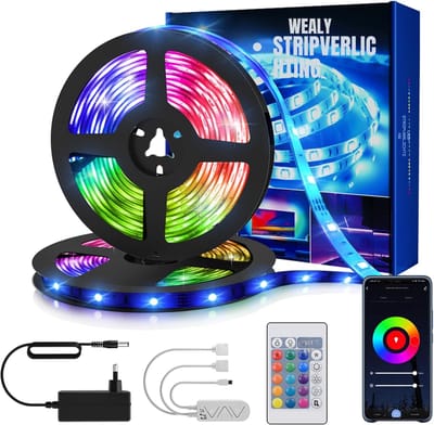 MIRA®Led Strip 10 Meter - Smart Led - Led Strip - Blauw- ‎15cm x 10cm x 1 cm; 330 g