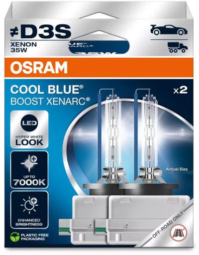 Osram Cool Blue Boost Xenarc Xenon D3S 66340CBB-2HB set