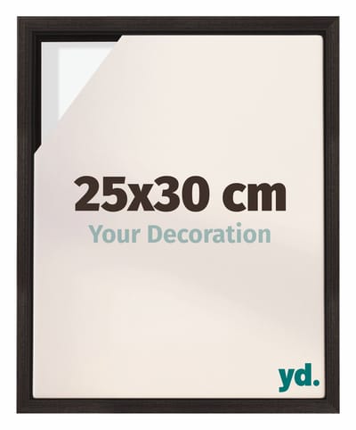 Your Decoration - Baklijst 25x30 cm - Eiken Donker - Baklijst voor Canvas - MDF - Lyon