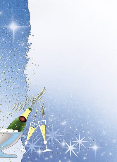 Decadry Themapapier Gouden Champagne Bubbels A4