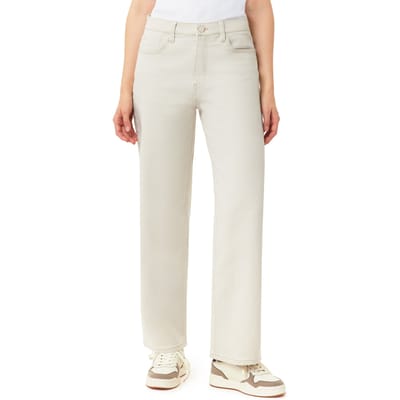 Scotch & Soda The Flow Relaxed Straight Ecru Taglia: W24 | Pantaloni Outlet | Donna | Marrone