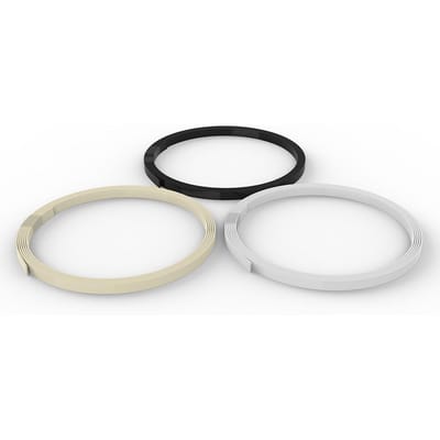 3 stuks akoestische folk klassieke gitaar binding purfling strips ABS gitaar onderdelen accessoires voor luthier white