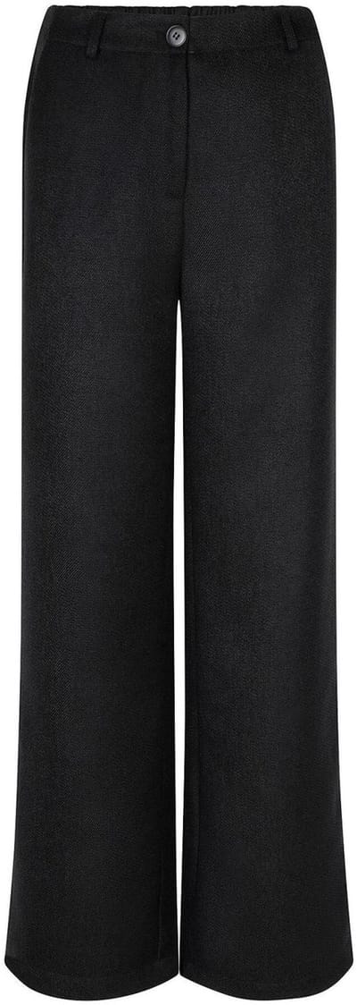 Ydence Pants Leona Tall Broeken Dames - Donkergrijs - Maat S TALL