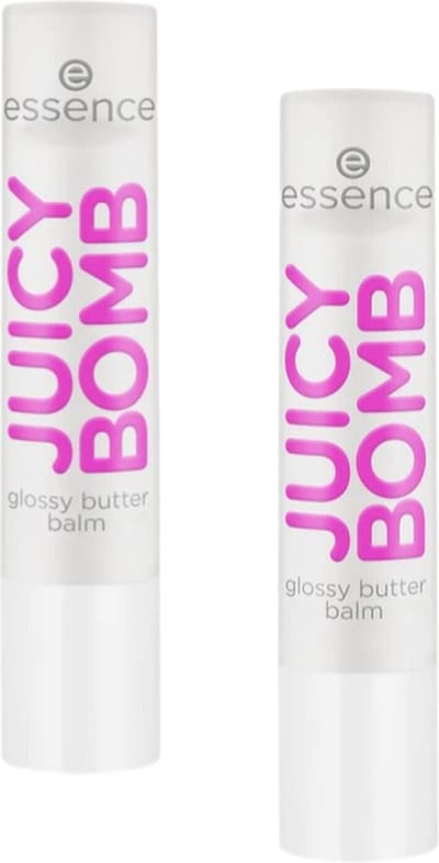 2x Essence Juicy Bomb Glossy Butter Balm 06 Wake Me Up Before You Coco | lipbalm | 2-pack