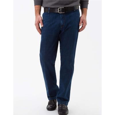 Eurex Heren Chino  Style JIM, denim blauw regular, maat 355U