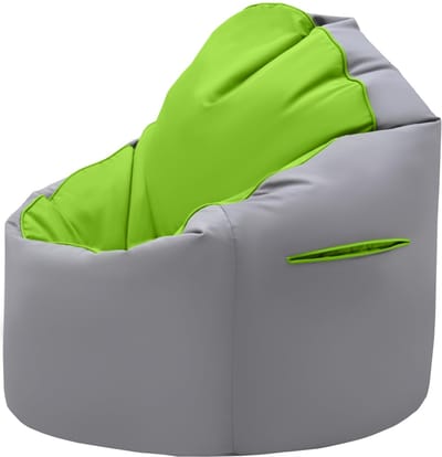 JGS ® Ergonomische Zitzakstoel voor Binnen en Buiten met Rugondersteuning en Handige Opbergruimte