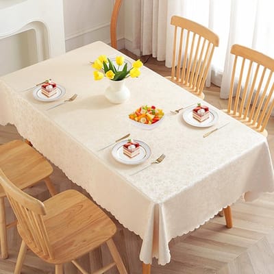 Waterdichte Tafelkleed van PVC 100 x 140 cm - Vlekbestendig en Wasbaar - Perfect voor Eettafel, Feestjes en Picknicks