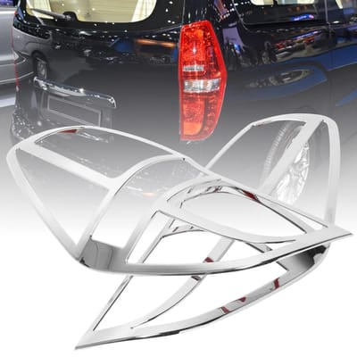 Auto Achterlicht Lampenkap Bescherming Decoratie Geschikt voor HYUNDAI GRAND STAREX H1 2019 gray