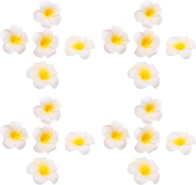 Kunstmatige Bloemen - Planten Decoratie - Bruiloft Versiering - Drijvend Op Water - 400 Stuks - Wit