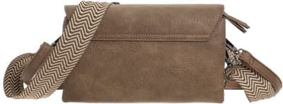 Dark camel schoudertasje San Martin- sint - kerst- cadeau- Trendy