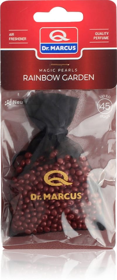 Dr. Marcus Magic Pearls Rainbow Garden luchtverfrisser met neutrafresh technologie - Autogeurtje voor in de auto, thuis of kantoor - Tot 45 dagen geurverspreiding 20 gram