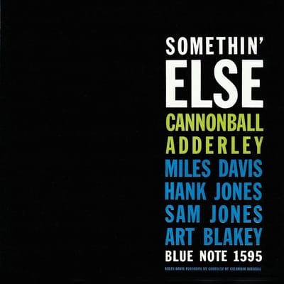 Cannonball Adderley - Something Else (CD) (Remastered)