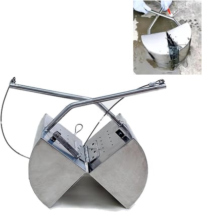 Sludge Sampler - Bodemstalen Tool - Omgevingsonderzoek - Waterafvoer Ontwerp - 3L Capaciteit - Zilver
