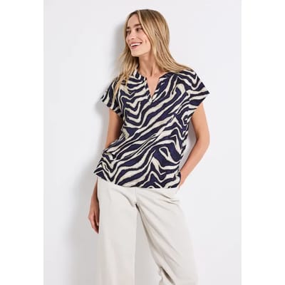 Gedessineerde blouse