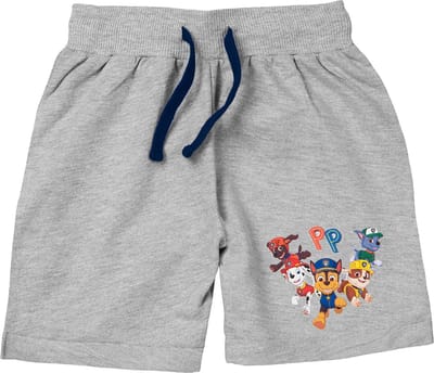 Paw Patrol Short - Korte Broek - Met Aansnoerkoord - Grijs - Maat 98/104