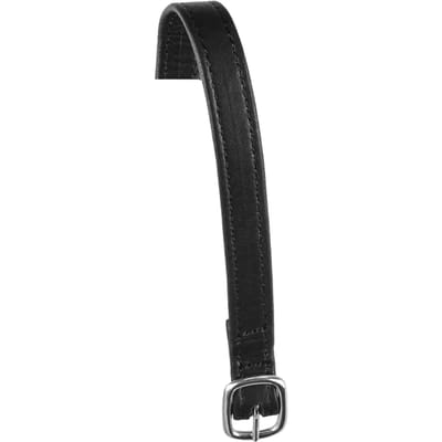 Leren nylon sporenriemen Equestro